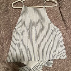 NWT pacsun tank top w/ Tie in back
